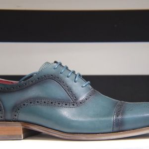 Asher Green turquoise shoes